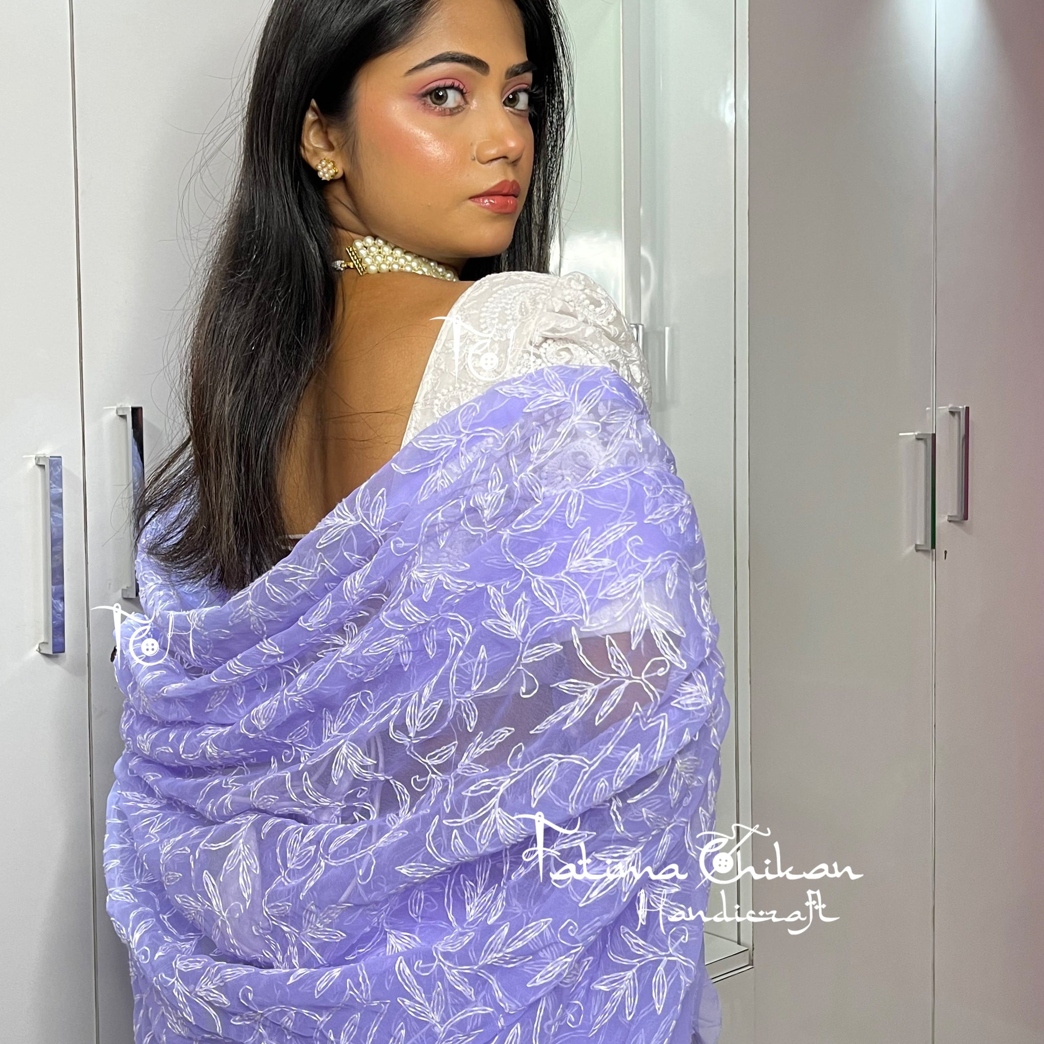 AISHWARYA TEEPCHI CHIKANKARI SAREE